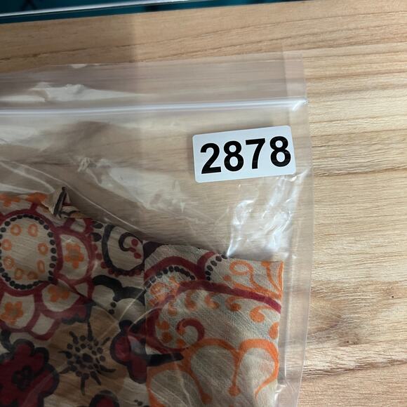 Vtg Studio 1940 Top Womens L Empire Waist Y2K 90s Floral Boho Fairy Hippie - Picture 8 of 8